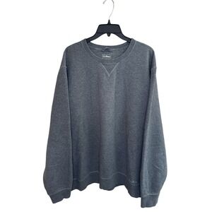 L.L. Bean Men's Athletic Sweatshirt – Gray XXL – Traditional Fit – Item 508147